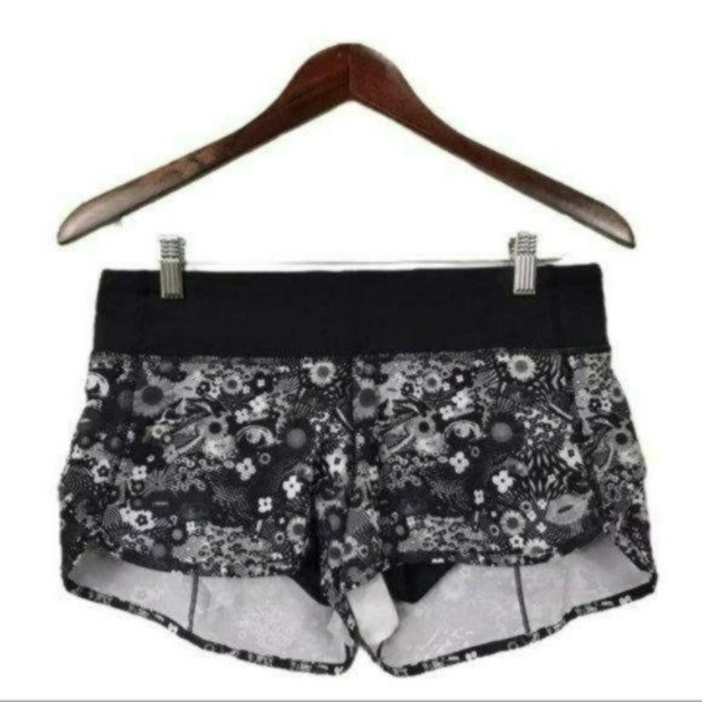 Lululemon Speed Shorts Seawheeze Counter Culture, Size 8 New with Tag
